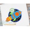 Space Rocket Applique Embroidery