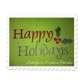 Happy Holidays Stitched by Shellon Ulrich