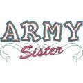Army Sister Applique with a Twist