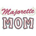 Majorette Mom Applique with a Twist
