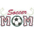 Soccer Mom Applique with a Twist Snap Shot