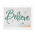 Believe Text with Stars