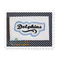 Dolphins Distressed Applique
