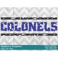 Colonels Distressed SVG Files