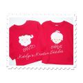 Mr. and Mrs. Claus Appliqued Tees