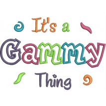 It's a Gammy Thing Applique Snap Shot