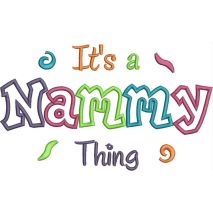 It's a Nammy Thing Applique Snap Shot
