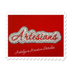 Artesians Applique Script stitched by Beth Meyers