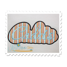 Cadets Applique Script