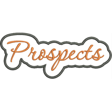 Prospects Applique Script Satin Snap Shot