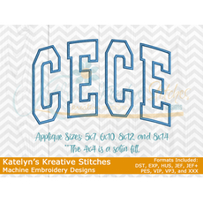 CECE Arched Embroidery
