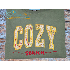 Cozy Season Arched Embroidery