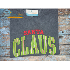 Santa Claus Arched Embroidery