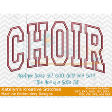 Choir Arched Embroidery