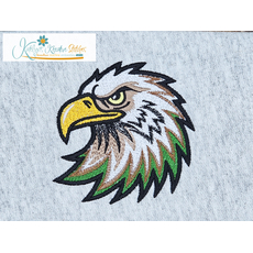 Eagle Head Icon EmbroideryEagle Head Icon Embroidery