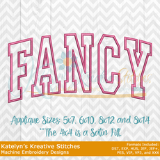 Fancy Arched Embroidery