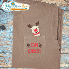 Reindeer Oh Deer Pocket Peeker