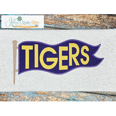 Sports Pennant Applique Embroidery (1)