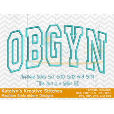 OBGYN Arched Embroidery ver 2