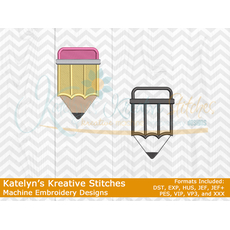 Pencil - Filled and Outline Versions