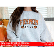 Pumpkin Spice Arched Plaid - Sublimation / DTF