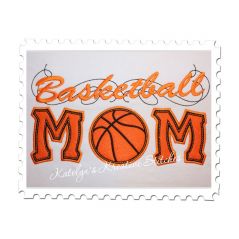 Basketball Applique with a Twist