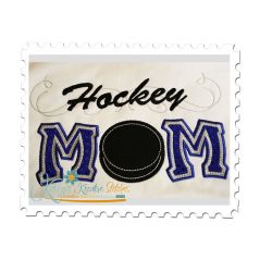 Hockey Mom Applique with a Twist