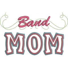 Band Mom Applique with a Twist