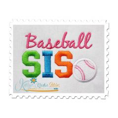 Baseball SIS 4x4 Satin