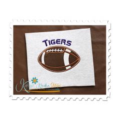 Football Applique (Text is not included)