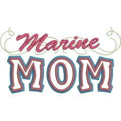 Marine Mom Applique with a Twist