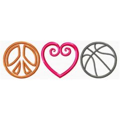 Peace Love and Basketball Snap Shot