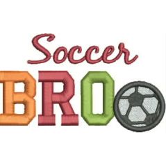 Soccer BRO 4x4 Satin Snap Shot