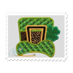 St Paddys Day Hat Applique