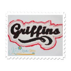 Griffins Distressed Applique