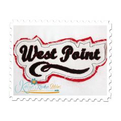 West Point Distressed Applique