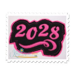 2028 Distressed Applique