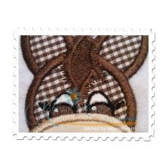 Donkey Applique - Stitched by: Monogram It