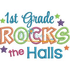1st Grade Rocks the Halls Snap Shot