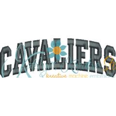 Cavaliers Arched 4x4 Satin Snap Shot