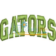 Gators Arched 4x4 Satin Snap Shot