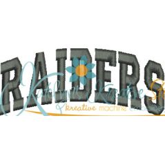 Raiders Arched 4x4 Satin Snap Shot
