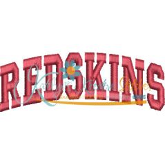 Redskins Arched 4x4 Satin Snap Shot