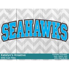 Seahawks Arched SVG