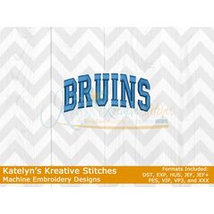 Bruins Arched Satin 4x4