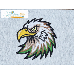 Eagle Head Icon EmbroideryEagle Head Icon Embroidery