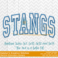 Stangs Arched Embroidery