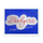Badgers Applique Script Satin