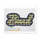 Band Applique Script Satin
