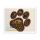 Paw Applique Double Satin